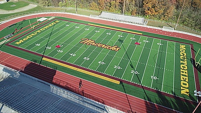 McCutcheon and Harrison High School Football Field Turf Installation